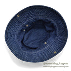 1980's~ OLD DENIM SAFARI HAT...