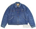 1960's WRANGLER 20MJL DENIM JACKET BLANKET HIGE... 46