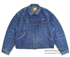 1960's WRANGLER 20MJL DENIM JACKET BLANKET HIGE... 46