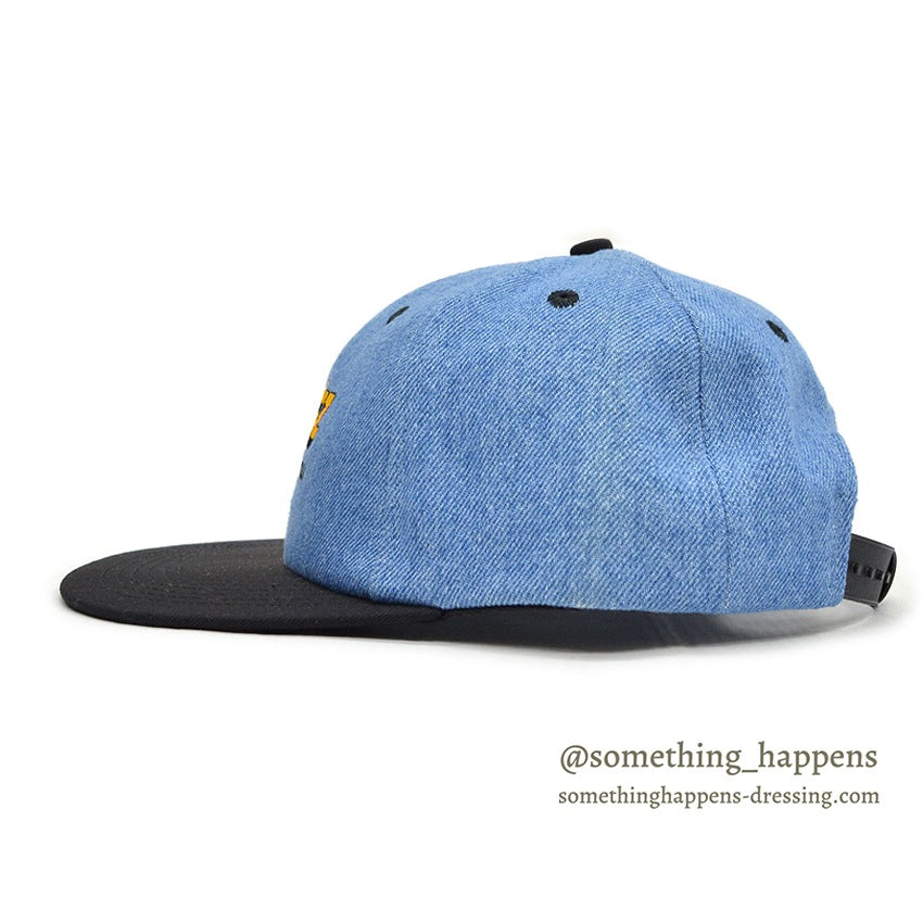 1990's DEADSTOCK HERTZ DENIM / BLACK CAP...