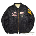 1960s Vietnam Souvenir Jacket (Vietnamese style) 1st CAV Paratrooper...