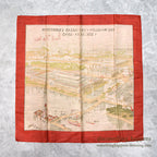 1890's~ THE WORLD'S COLUMBIAN EXHIBITION CHICAGO・1893・SILK SCARF...