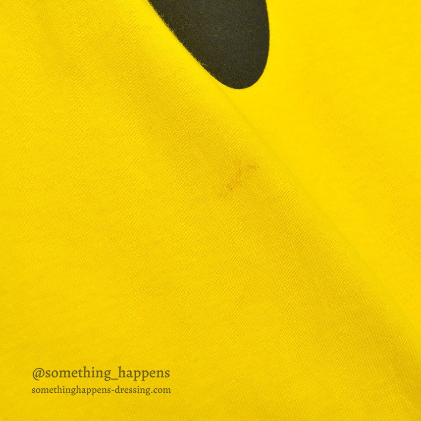 1990's DEADSTOCK DELTA SMILEY FACE PRINT T-SHIRT...L
