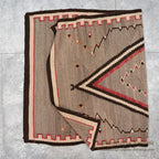 ~1930's NAVAJO RUG DIAMOND / LINE... 175cm/108cm