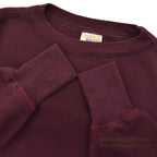 1940's~ CHAMPION CREWNECK BLANK SWEAT SHIRT MAROON ... LARGE