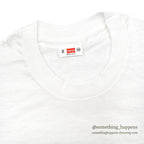 1960's~ DEADSTOCK HANES HANESET PLAIN PACK T-SHIRT 1 ... M