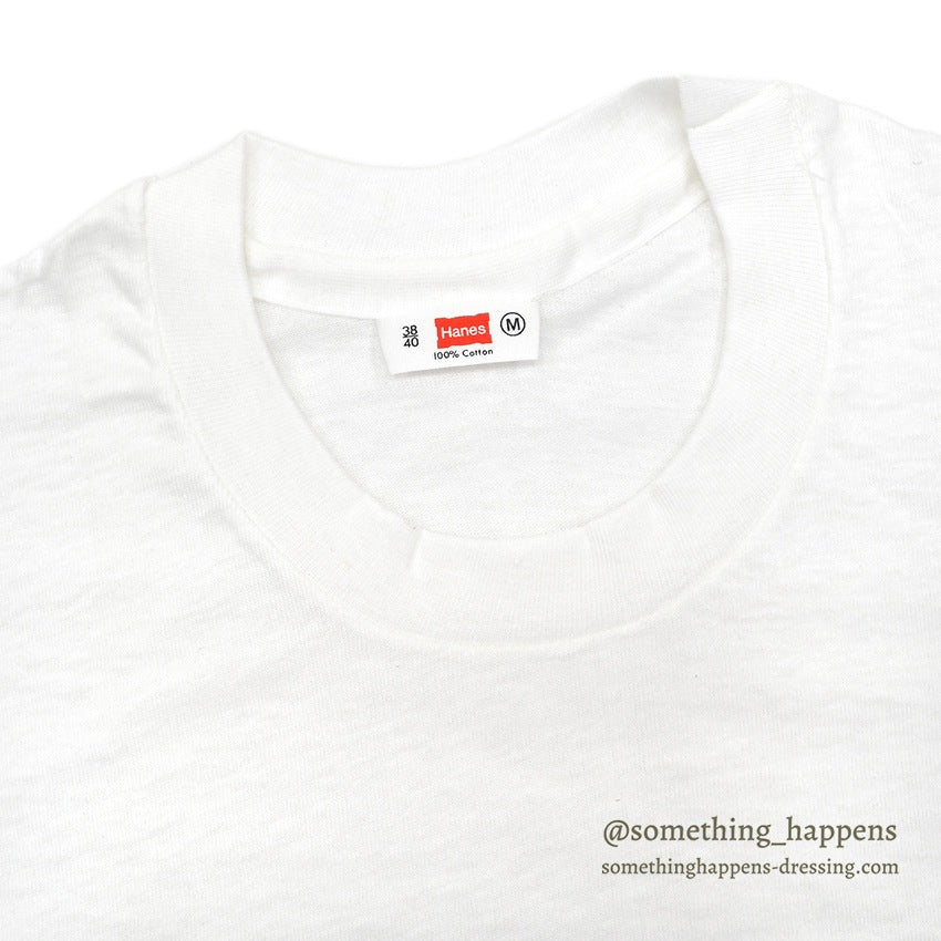 1960's~ DEADSTOCK HANES HANESET PLAIN PACK T-SHIRT 1 ... M