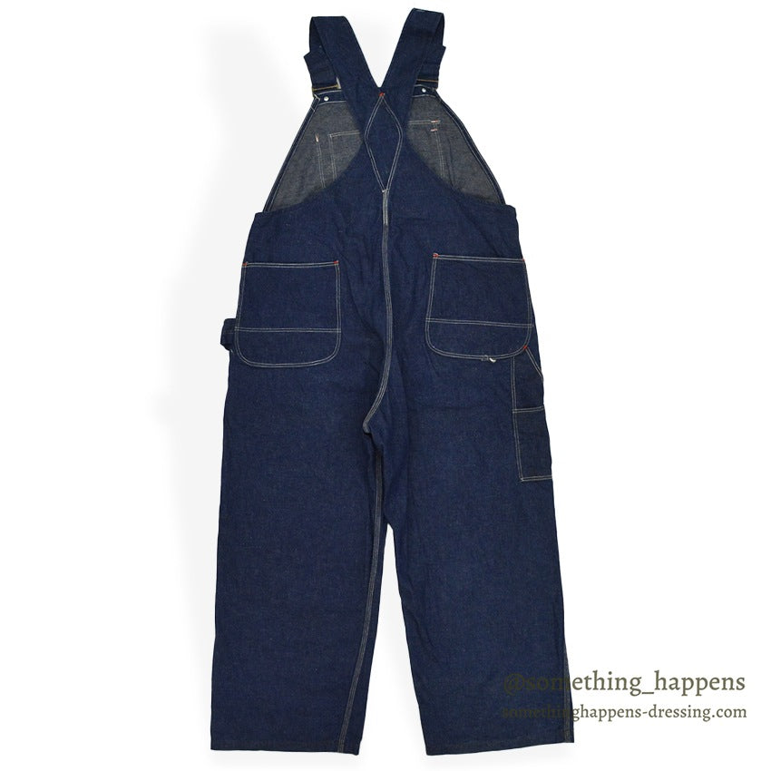 1950's BIGMAC PENNEY'S DENIM OVERALL DARK... W42/L27