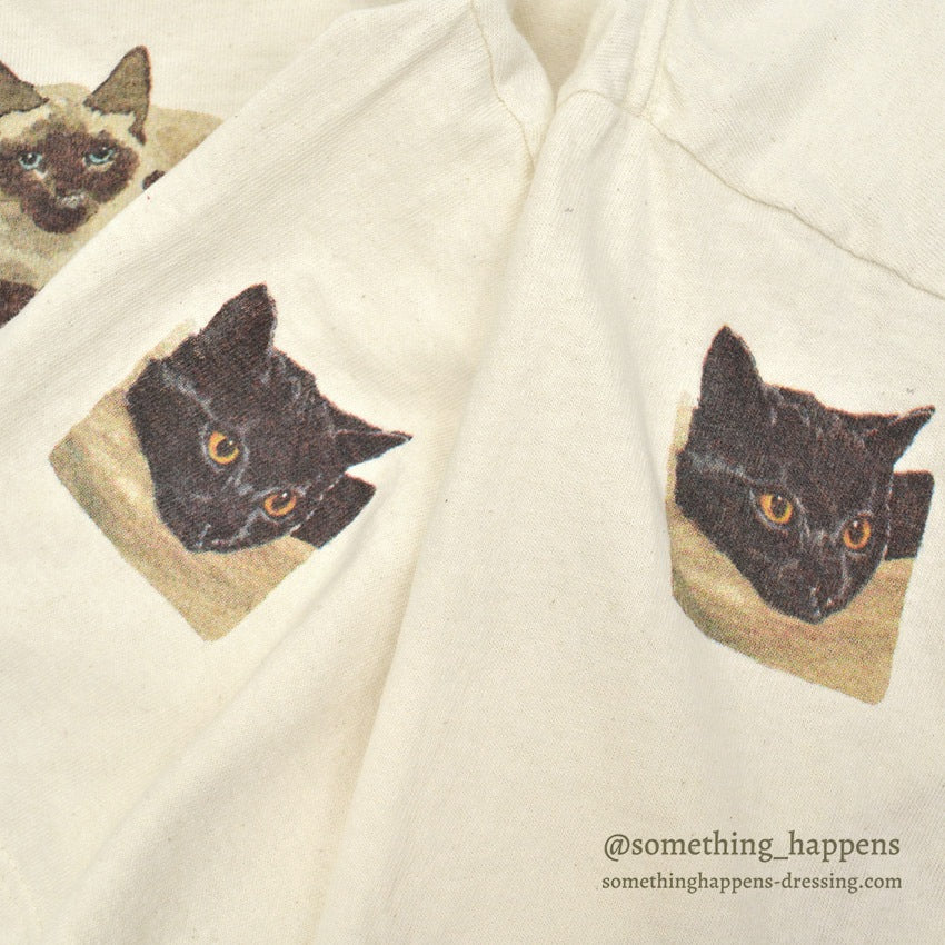1990's REL-E-VANT PRODUCTS CAT PRINT T-SHIRT ... XX-LARGE