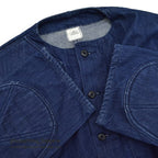 ~1980's USMILITARY COAT, SHOOTERS BLUE DENIM JACKET ... M