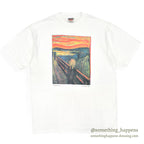 1990s ONEITA Edvard Munch The Scream ART PRINT T-SHIRT ... XL