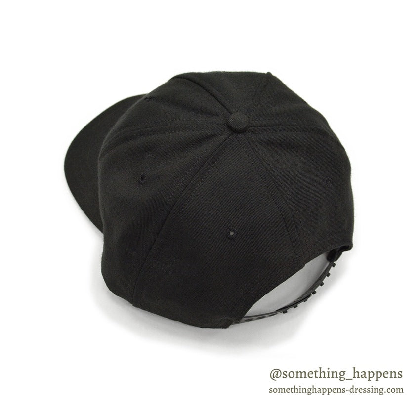 1990's DEADSTOCK HIGH TIMES EMBROIDERY LOGO CAP BLACK...