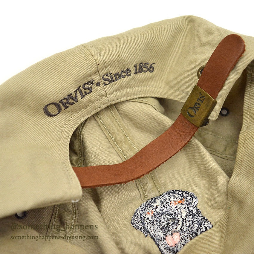1990's ORVIS DOG EMBROIDERY FISHING CAP 1...