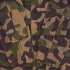 1960's CZECHOSLOVAKIA MILITARY BROWN DYED SALAMANDER PATTERN CAMO COAT...