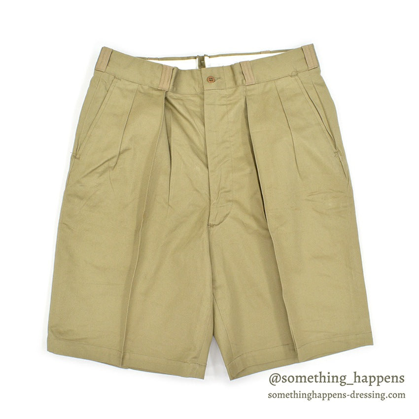 1950's DEADSTOCK U.S.ARMY SHORTS, MEN'S, COTTON, UNIFORM TWILL 2 ... W34
