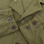 1940's U.S.M.C. P-41 HBT UTILITY COAT STENCIL ... 38