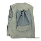1980's BANANA REPUBLIC SAFARI & TRAVEL PACK TRAIL VEST...S