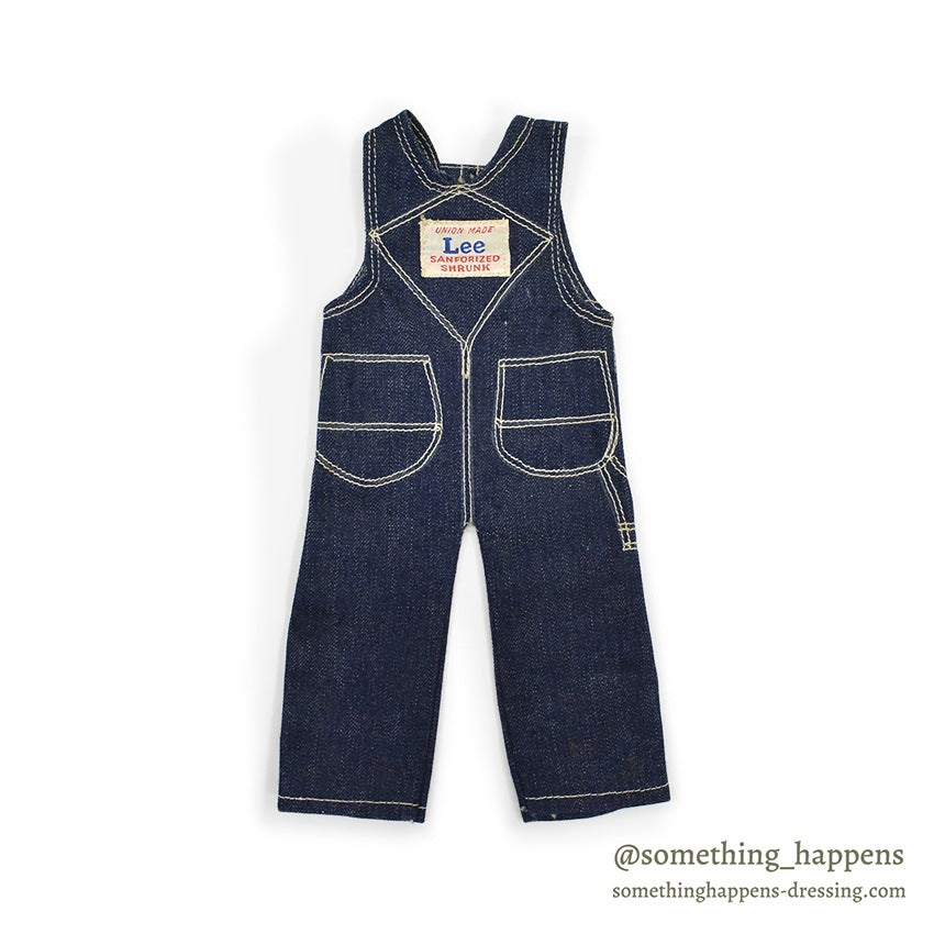 1930's Lee SALESMAN SAMPLE DENIM OVERALL...
