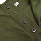 1960's DEADSTOCK USARMY TROUSERS, MEN'S, COTTON SATEEN OG107 ... MEDIUM