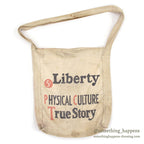 1930's~ LIBERTY PHYSICAL CULTURE TRUE STORY MAGAZINE DELIVERY BAG ...