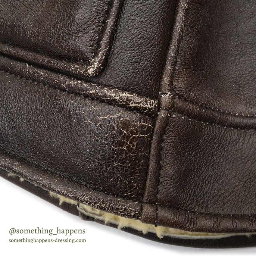 1970's~ THE SHEEP SHACK MOUTON SHEARLING VEST...