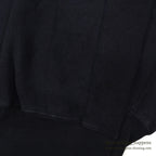1990's CHAMPION DARK NAVY BLANK REVERSE WEAVE SWEAT PARKA... LARGE