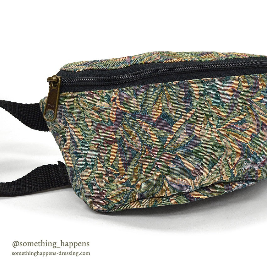 ~1990s DEADSTOCK LL Bean Gobelin Tapestry FANNY PACK...