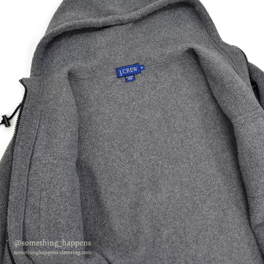 2000's J.CREW FLEECE JACKET Made in CANADA...M