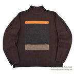PATAGONIA BROWN LAMBSWOOL SWEATER ... L
