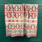 c.1930's SWASTIKA CAMP BLANKET... 180cm×150m