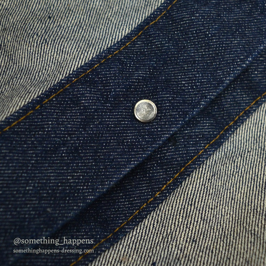 1970's Levi's 70505 small-e DENIM JACKET DARK... 40