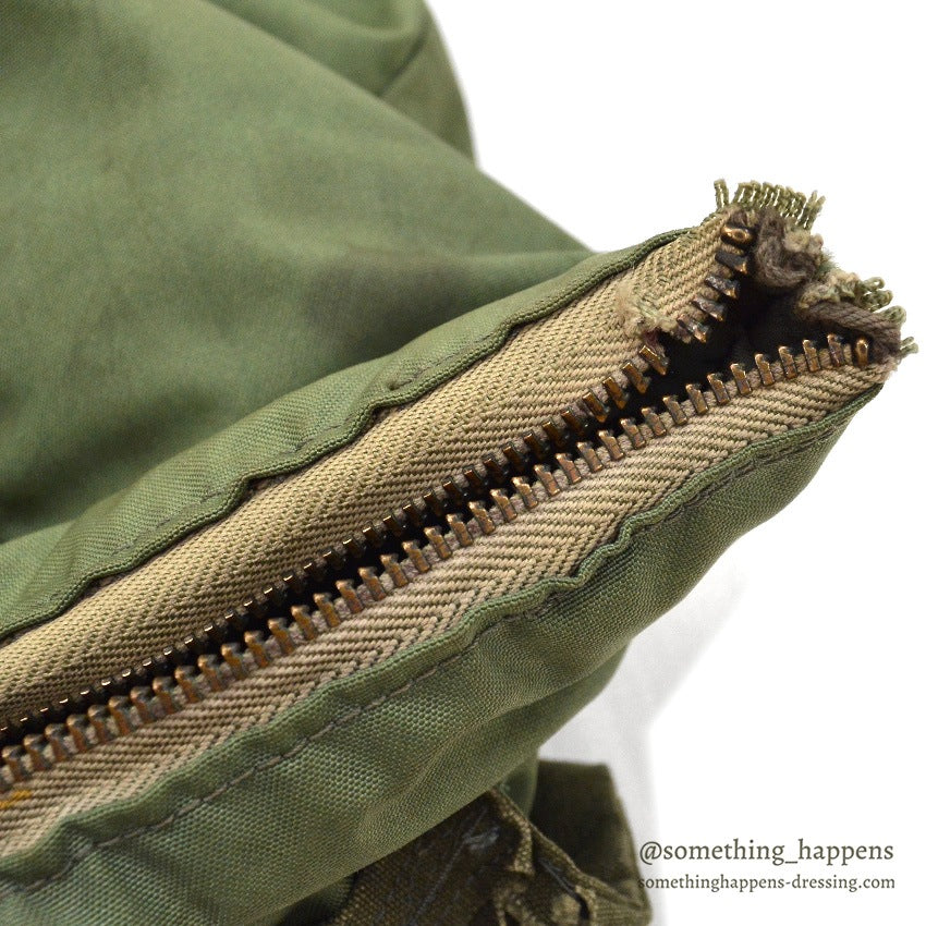 1950's USAF BAG, PROTECTIVE, HELMET, OUTSIDE POCKET MODIFIED ...