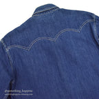 1950's DALL SMITH DENIM DENIM WESTERN SHIRT ...