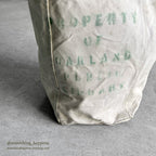 c.1960's PROPERTY OF OAKLAND PUBLIC LIBRARY CANVAS BAG...