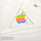 1990's ONEITA APPLE WHY DO PEOPLE LOVE MACINTOSH T-SHIRT... XL