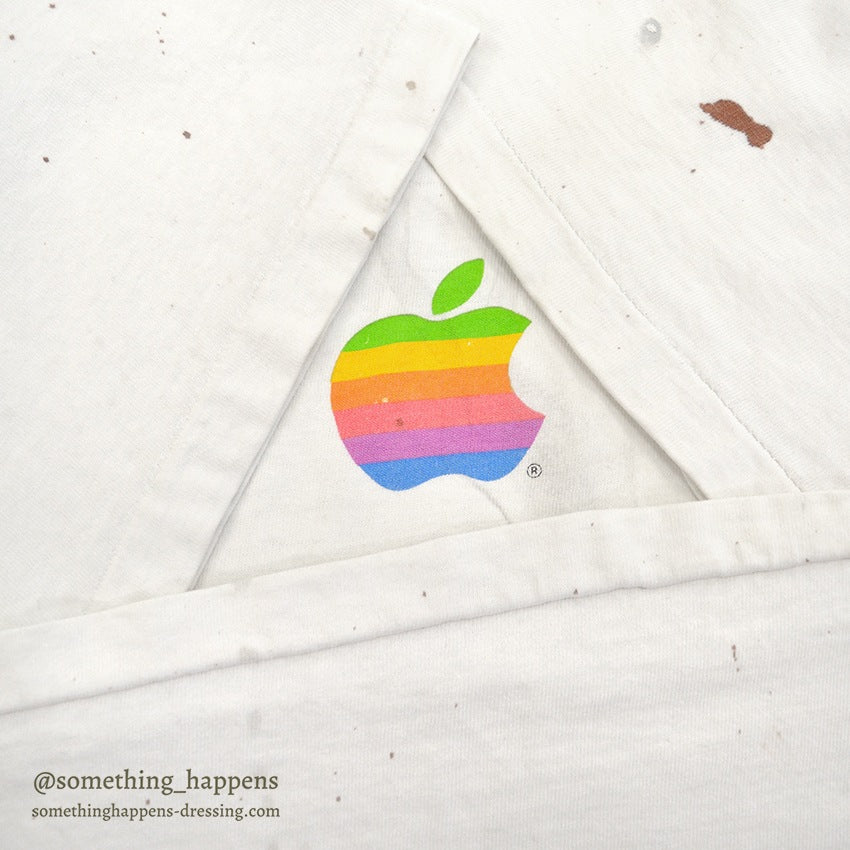 1990's ONEITA APPLE WHY DO PEOPLE LOVE MACINTOSH T-SHIRT... XL