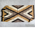 NAVAJO RUG SERRATED X LIGHTNING PATTERN... 155cm/83cm