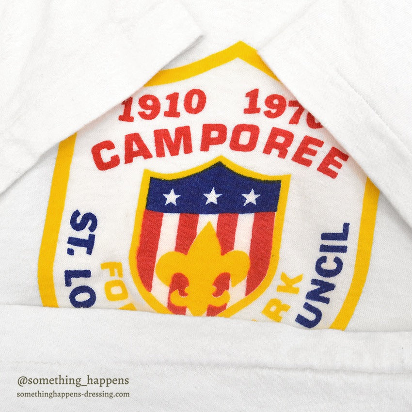 1970's BSA 1910-1970 CAMPOREE T-SHIRT...X-LARGE