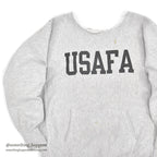 1990's CHAMPION USAFA REVERSE WEAVE SWEAT PARKA CHOPPED HOOD ...