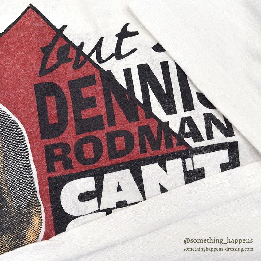 1990's BEST DENNIS RODMAN CAN'T SELL DRAMS T-SHIRT ... M