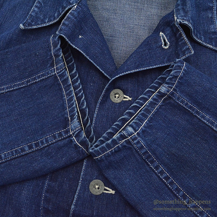 1940's U.S.ARMY WW2 DENIM COVERALL PW STENCIL ...