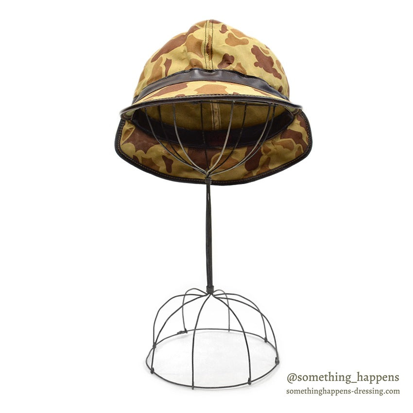1940's~ LLBEAN DUCK HUNTER CAMO HUNTING CAP...