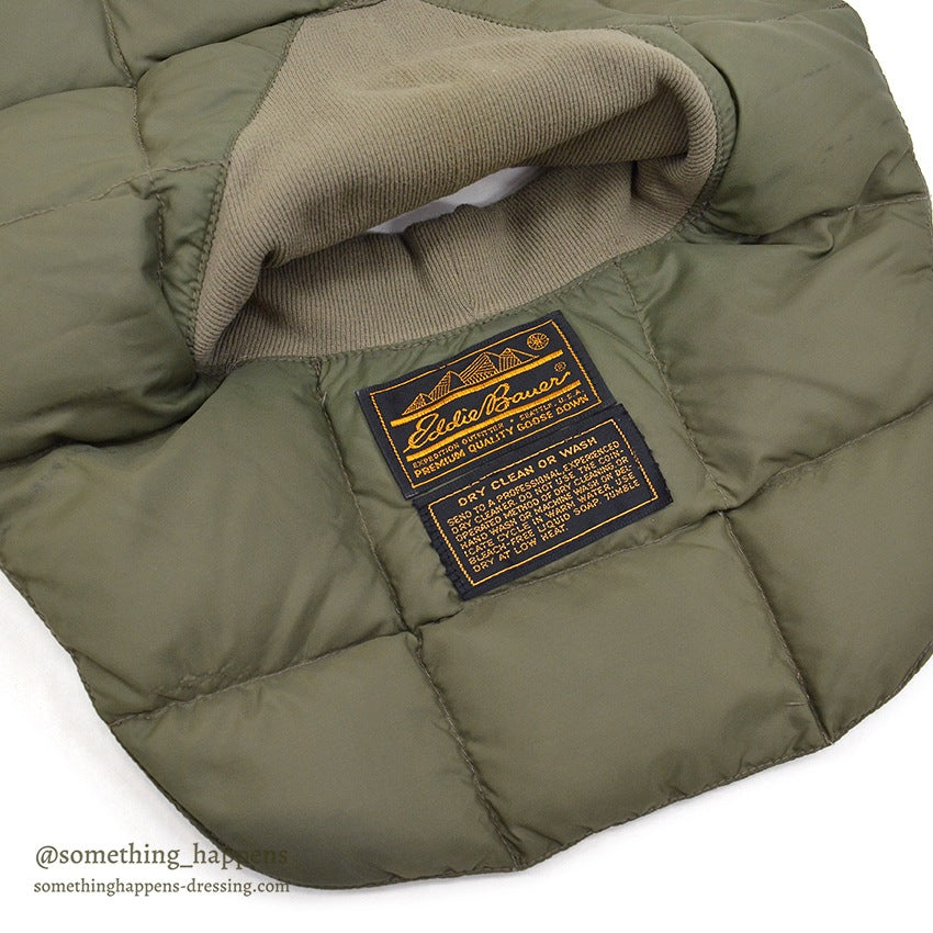 1980's EDDIE BAUER GOOSE DOWN NECK WARMER...