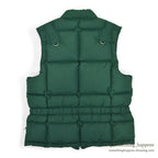1970's MIGHTY-MAC NORSAC PRIME GOOSE DOWN VEST / GREEN ... M