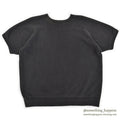 1960's PENNEY'S BLANK S/S SWEAT SHIRT / BLACK ... L