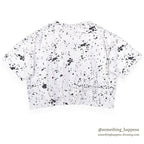 1990's DISNEY MICKEY MOUSE OVER SIZE T-SHIRT / CROPPED...