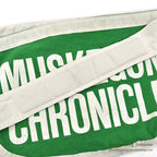 1960's~ MUSKEGON CHRONICLE NEWS PAPER BAG ...
