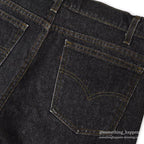 1990's Levi's 505 BLACK DENIM PANTS...W36/L30