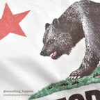 1980's HANES CALIFORNIA REPUBLIC T-SHIRT...L