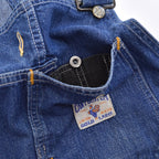 1940's CAN'T BUST'EM WW2 DENIM OVERALL / UNUSUAL DETAIL ... W36/L29